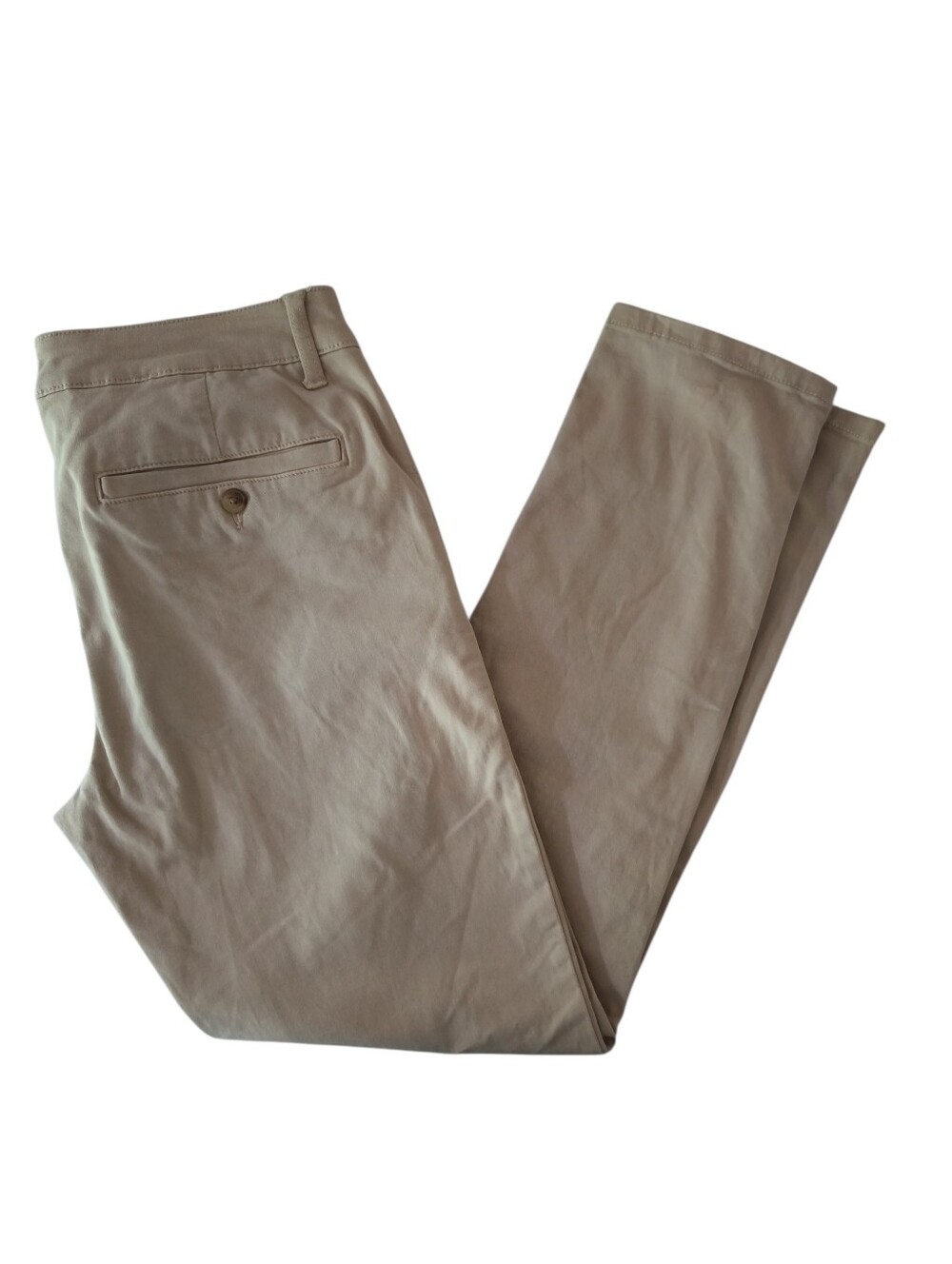 American Eagle Outfitters Women's Tan Chino SkinnyTrousers Size 12 Short